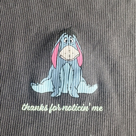 ⭐️5 for $20⭐️ Eeyore H and M ribbed t shirt - Picture 3 of 4